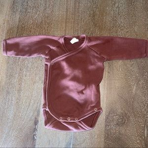 Kate Quinn organic cotton kimono bodysuit 0-3 mo